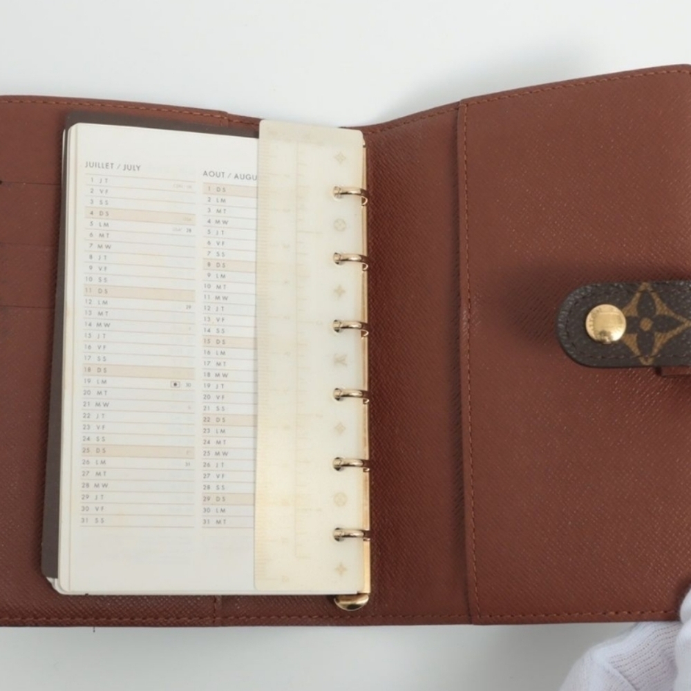 Authentic Louis Vuitton Monogram Agenda Pm - Picture 8 of 9